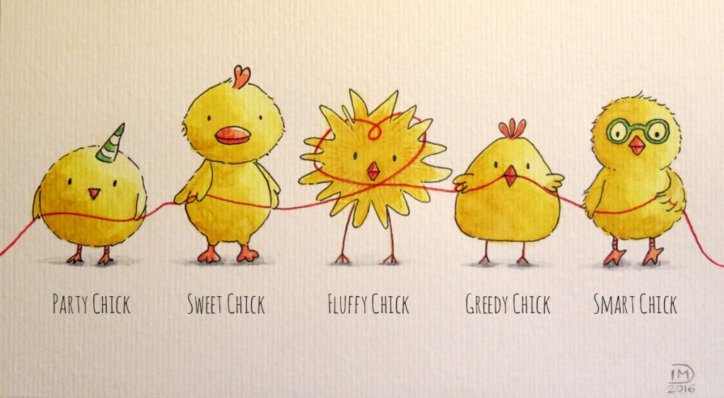 Illustration Jeunesse Poussins D Amour Love Chicks Les Petits Brins D Isabelle Illustrations Jeunesse